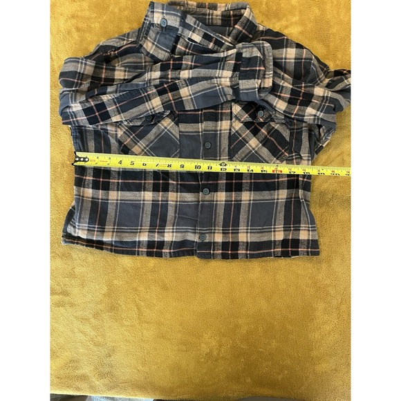 Salty Crew Womens Long Sleeve Flannel Multicolor Size M Button Up - Picture 5 of 7